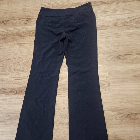 Women's Junior Navy Blue Dress Pants - Picture 3 of 5